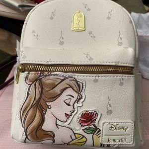LOUNGEFLY DISNEY BELLE MINI BACKPACK